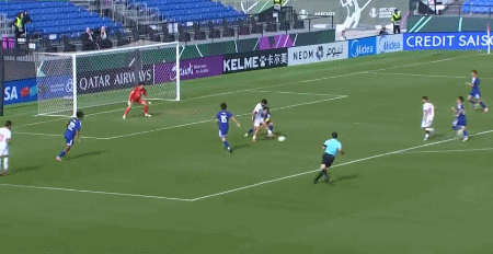 九游会集团-半场：日本U23 0-1约旦U23，阿赛扎破门